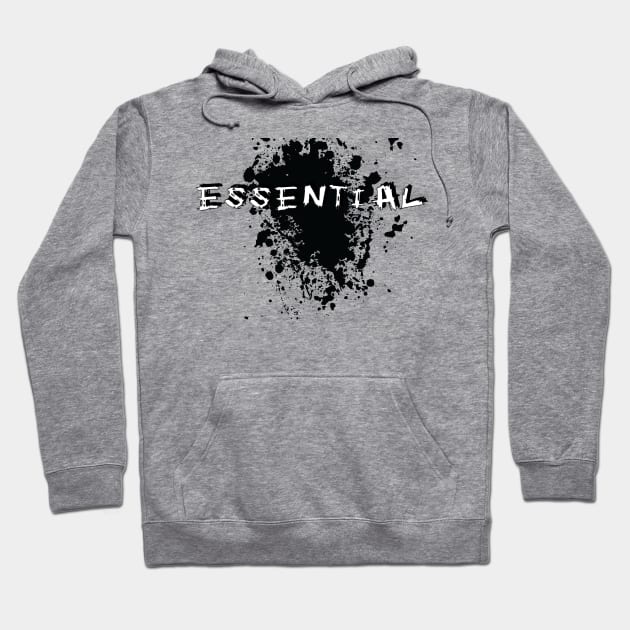 Essential Paint Splash Hoodie by BeatsByTech Merch Store